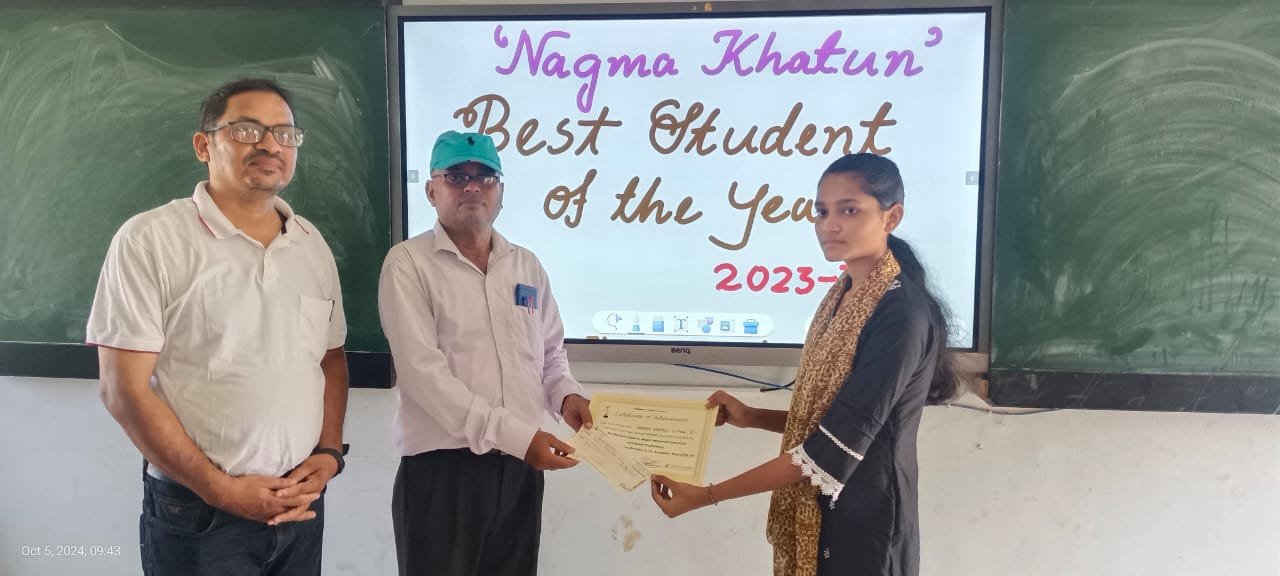 Highest Marks Secured in HSC Exam - Award Ceremony